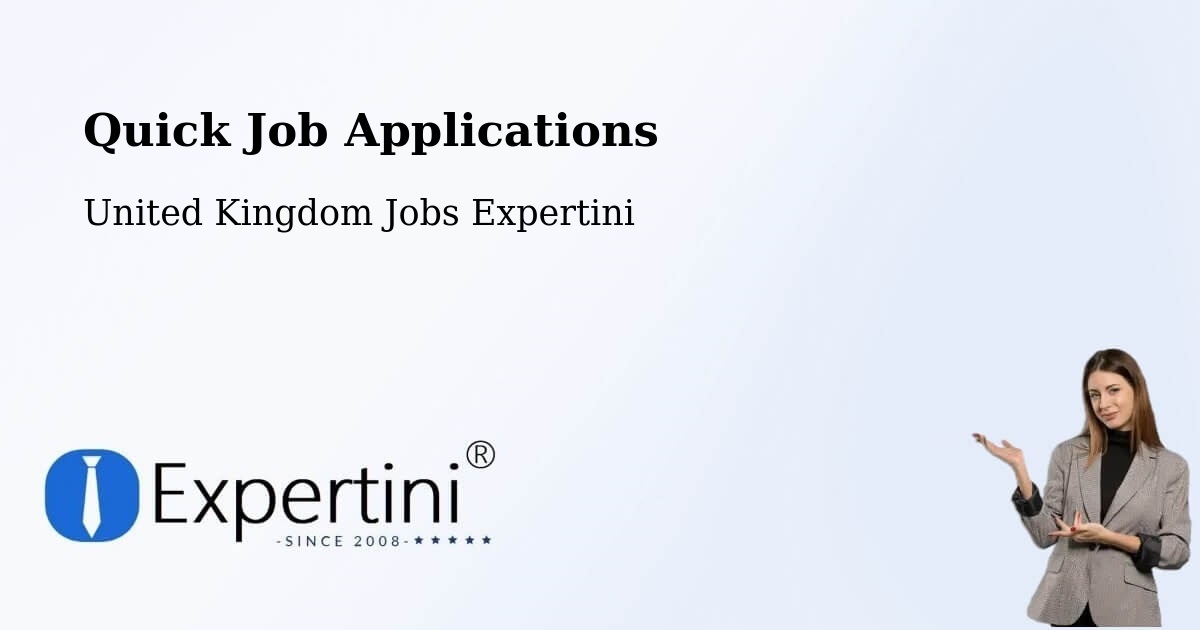 Quick Apply Feature – Minster Lovell - United Kingdom Jobs Expertini